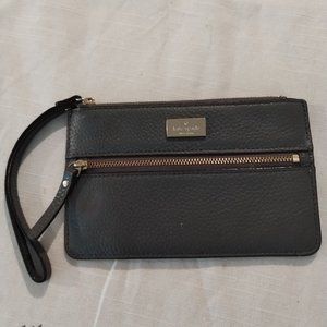 grey kate spade wallet